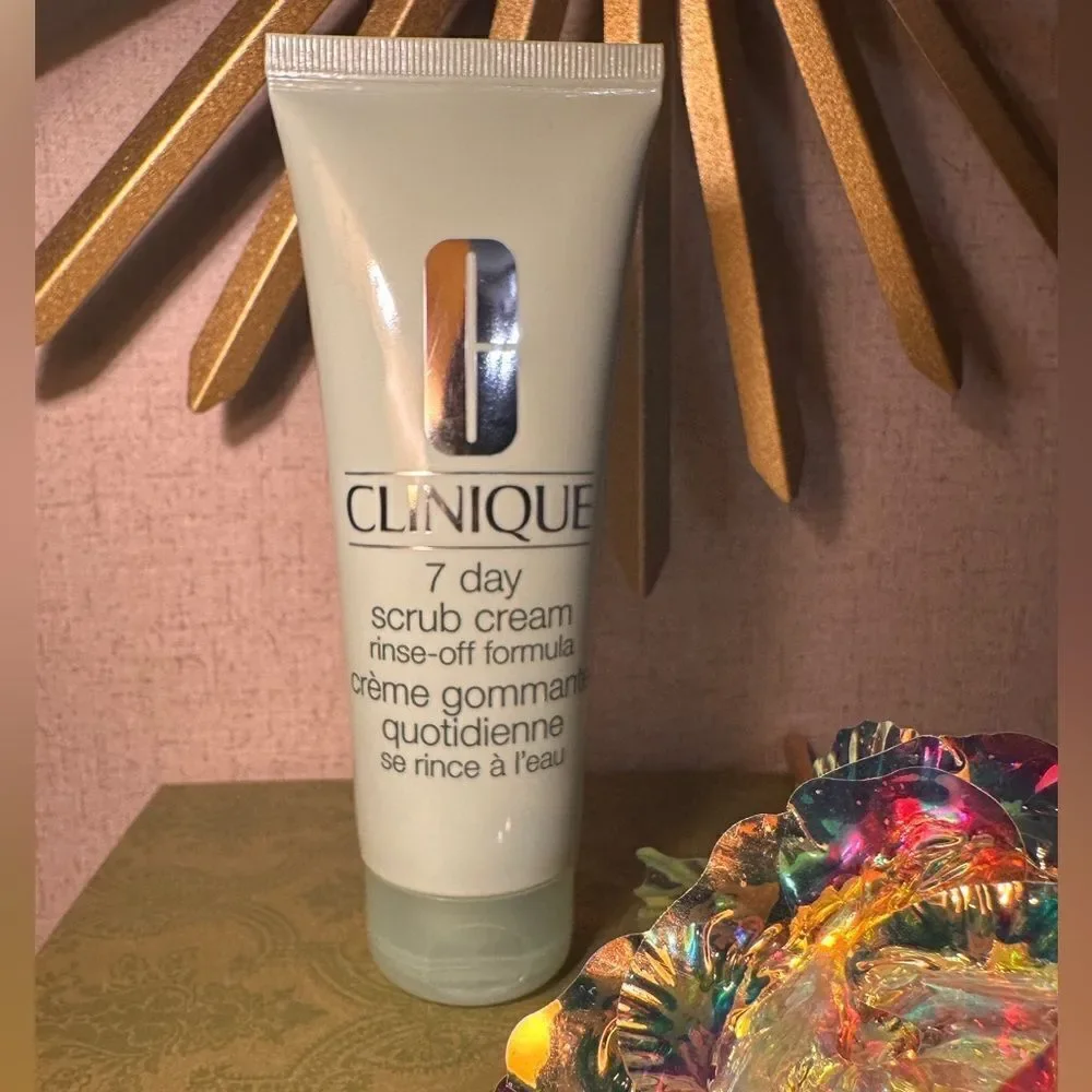 Clinique 7 Day Scrub Cream Rinse-Off Formula 3.4 oz – New, Full Size